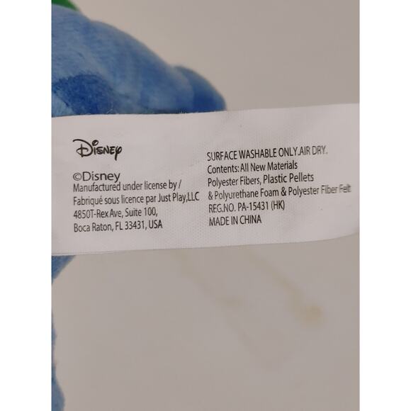 Disney Lilo and Stitch Santa Stitch Plush Holiday Christmas Stuffed Animal Toy - Picture 5 of 6